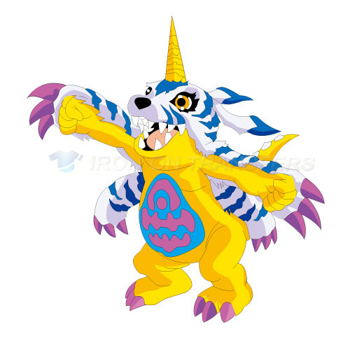Digital Monsters Iron-on Stickers (Heat Transfers)NO.3527